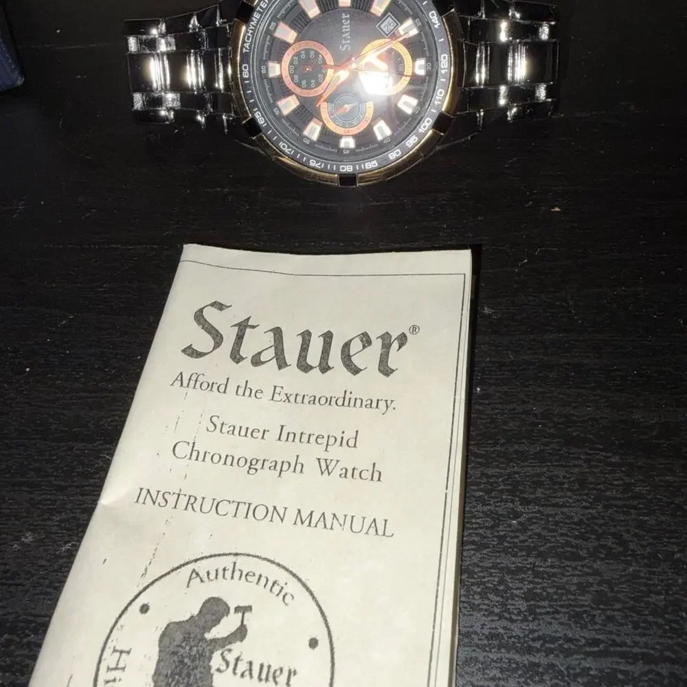 Stauer intrepid chronograph